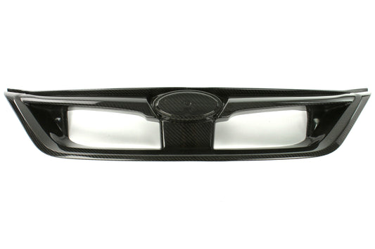 Seibon Carbon Fiber S Style Grille - 2011-2014 Subaru WRX / STI