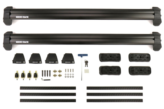 Rhino-Rack Vortex 2500 RS Black 2 Bar Roof Rack - 2009-2013 Subaru Forester