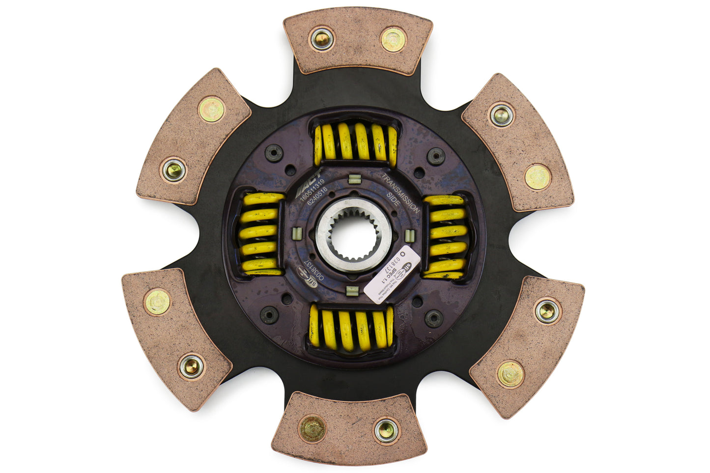 ACT 6 Pad Sprung Race Disc - 2006-2026 WRX / 2005-2012 Legacy / 2005-2009 Outback