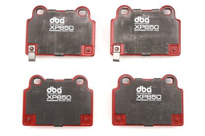 DBA XP650 Track  Performance Rear Brake Pads - 2008-2015 Mitsubishi Evo X