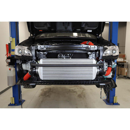 GrimmSpeed Front Mount Intercooler Kit Silver Core w/ Red Piping - 2015-2021 Subaru WRX