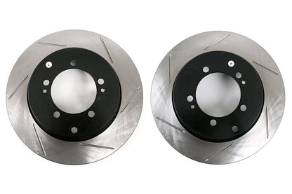 Stoptech Slotted Rear Rotor Pair - 2003-2006 Mitsubishi Evo 8/9