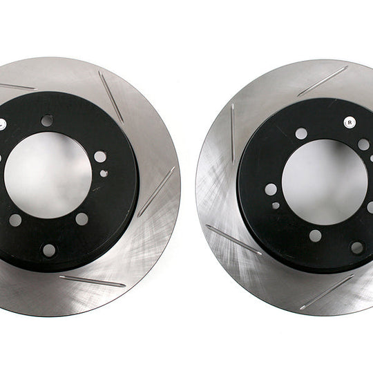 Stoptech Slotted Rear Rotor Pair - 2003-2006 Mitsubishi Evo 8/9