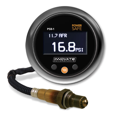 Innovate Motorsports PSB-1 PowerSafe Boost and Wideband Air/Fuel Ratio Gauge - Universal
