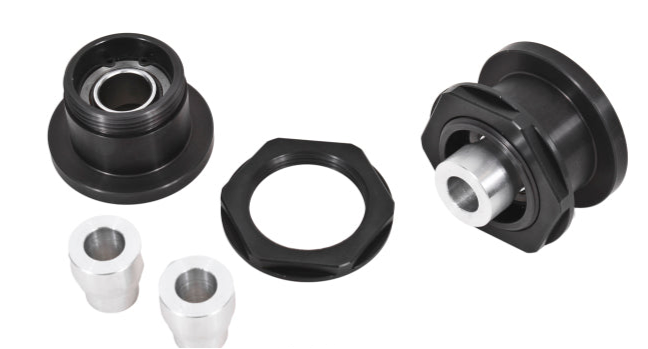 BMR 79-04 SN95 Mustang 8.8in Differential Bearing Kit (Spherical Bearings) - Black Anodized