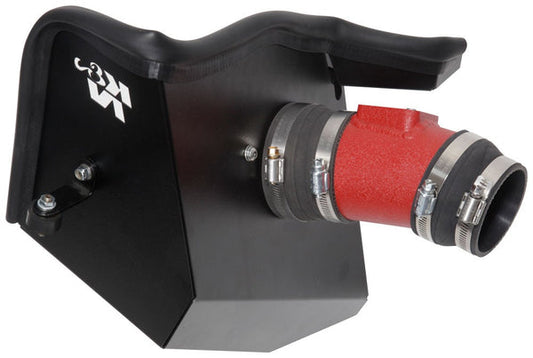 K&N Typhoon Performance Air Intake System (Wrinkle Red) – 2017-2021 Honda Civic Type R (FK8)
