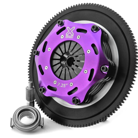 13-16 FR-S / 13-24 BRZ / 17-24 Toyota GR86 XClutch 7.25in Twin Rigid Solid Ceramic Clutch Kit