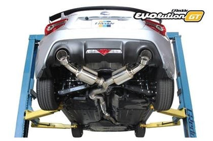 Greddy Evo GT Cat Back Exhaust - 2017-2024 Subaru BRZ
