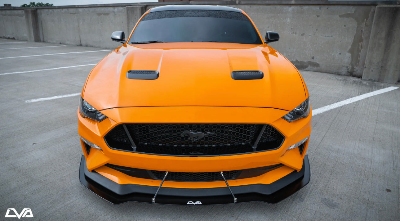 LVA 2018-2023 FORD MUSTANG FRONT SPLITTER (GT PERFORMANCE PACKAGE) V.1