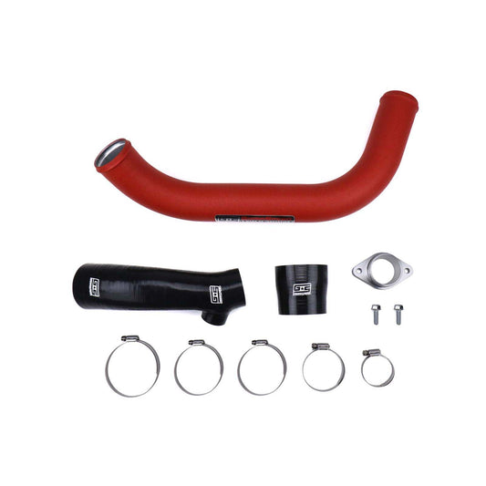 Grimmspeed Top Mount Intercooler Charge Pipe Kit Red - 2015-2021 Subaru WRX
