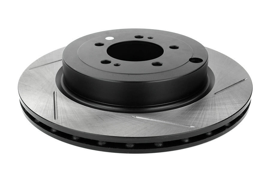 Stoptech Slotted Rear Rotor Pair - 2008-2015 Mitsubishi Evo X