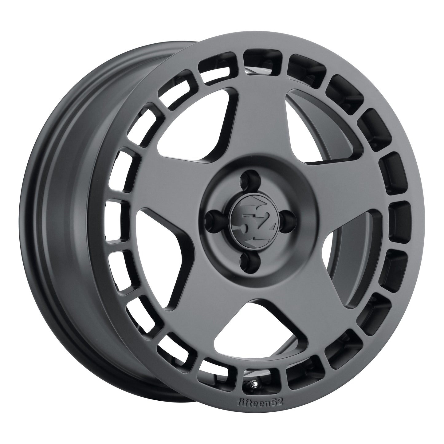 fifteen52 Turbomac Asphalt Black 17x7.5 +42mm 4x108 (Single Wheel) - 2014-2019 Ford Fiesta ST