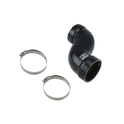 GrimmSpeed Post MAF Hose Kit Black w/ OEM Sound Generator Tube Delete - 2008-2014 Subaru WRX / STI / 2018-2021 STI