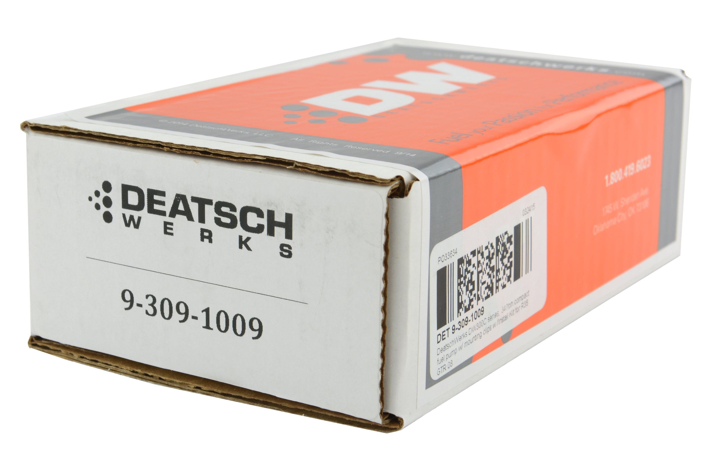 DeatschWerks DW300c Series Fuel Pump w/ Install Kit - 2009-2017 Nissan GT-R