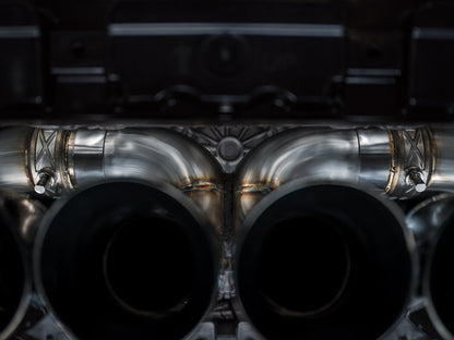 AWE SwitchPath Exhaust for C8 Corvette Z06 - Diamond Black Tips