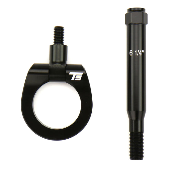Torque Solution Rear Tow Hook Black - Scion FR-S 2013-2016 / Subaru BRZ 2013+ / Toyota 86 2017+