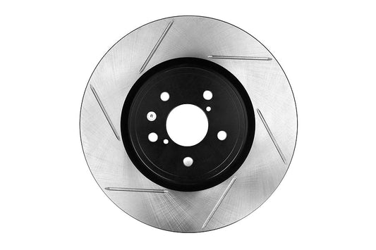 Stoptech Slotted Front Right Rotor Single - 2005-2012 Subaru Legacy GT