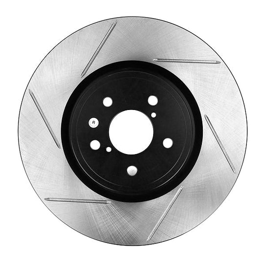 Stoptech Slotted Front Right Rotor Single - 2005-2012 Subaru Legacy GT