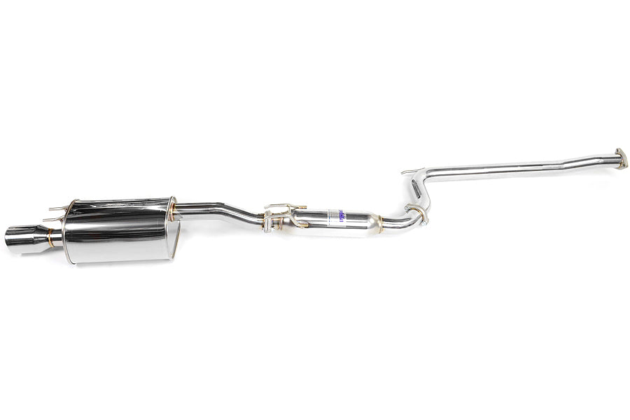Invidia Q300 Single Exit Cat Back Exhaust - Stainless Steel Tip - 2006-2011 Honda Civic Si Sedan