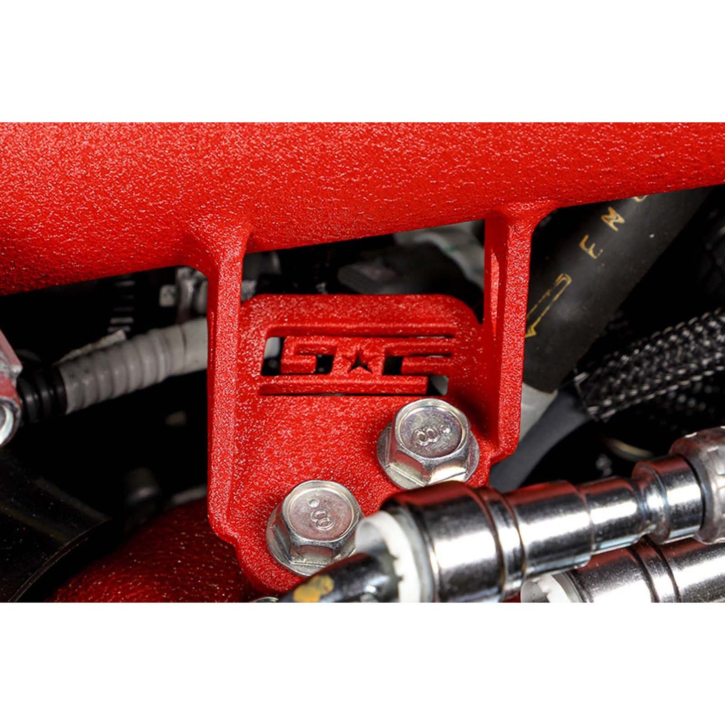 GrimmSpeed Front Mount Intercooler Kit Silver Core w/ Red Piping - 2015-2021 Subaru WRX