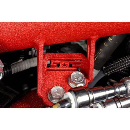 GrimmSpeed Front Mount Intercooler Kit Silver Core w/ Red Piping - 2015-2021 Subaru WRX