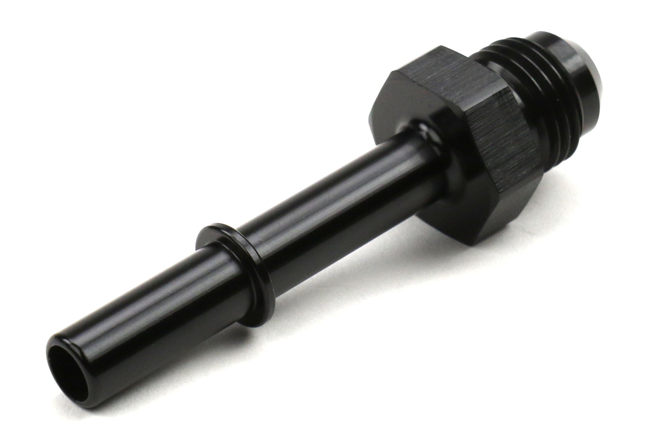 Torque Solution Push-On EFI Adapter Fitting 5/16in SAE to -6AN Male Flare - Universal