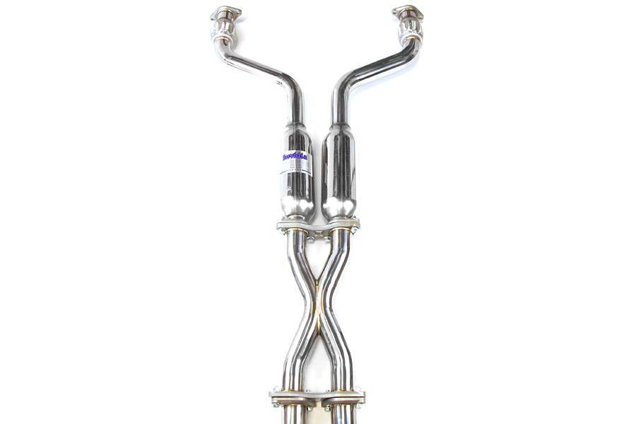 Invidia Gemini Cat Back Exhaust - Titanium Tips - 2003-2009 Nissan 350Z
