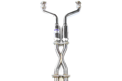 Invidia Gemini Cat Back Exhaust - Titanium Tips - 2003-2009 Nissan 350Z