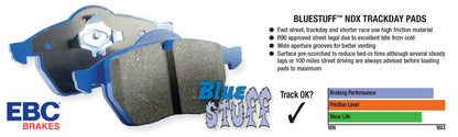 EBC 2021+ BMW M3/M4 3.0TT (G80/G82/G83) Bluestuff Rear Brake Pads