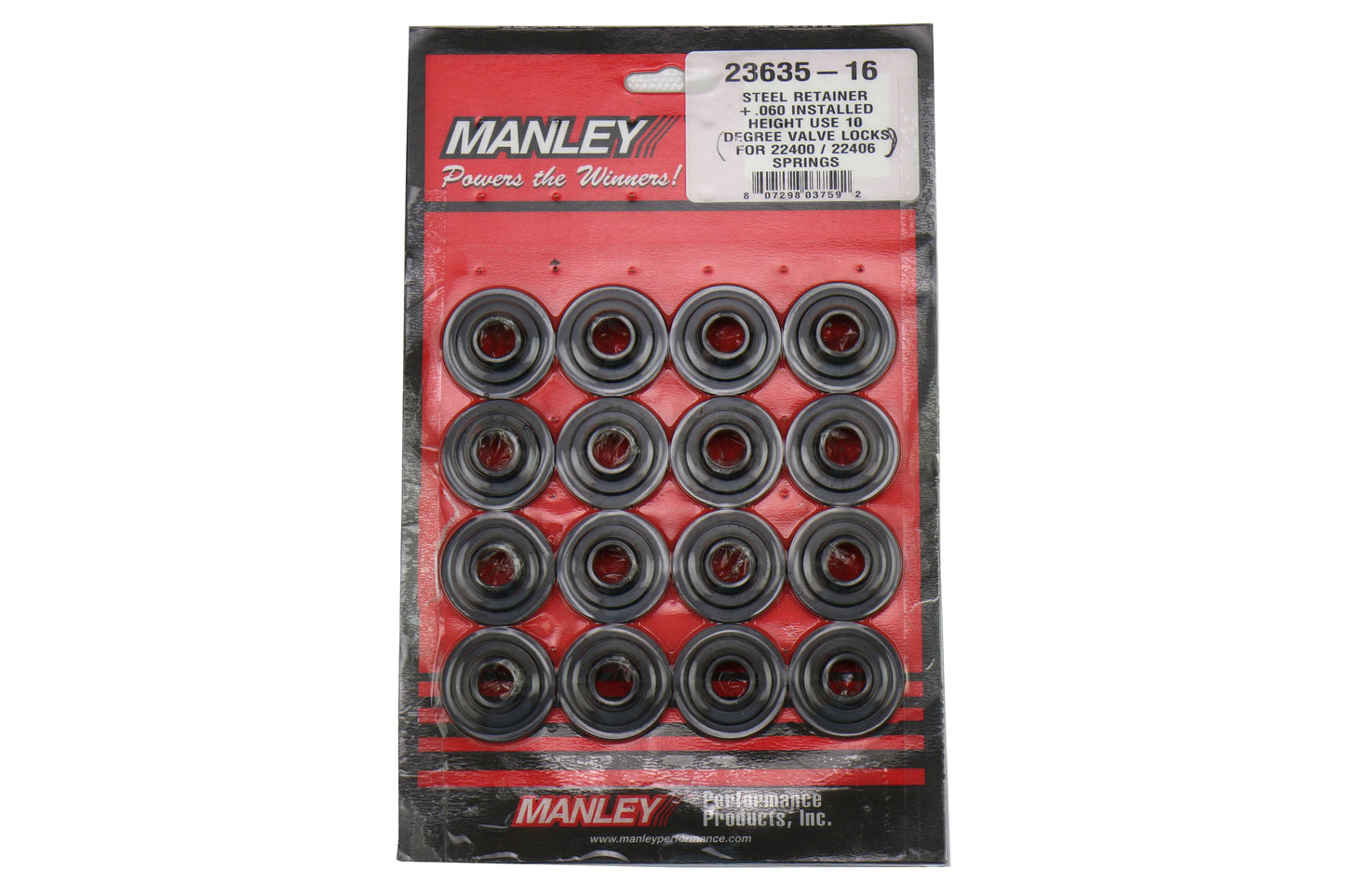 Manley Performance Valve Spring Retainers - Universal