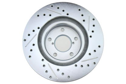 Stoptech C-Tek Sport Drilled and Slotted Front Rotor Pair - Subaru Models (inc. 1998-2001 Impreza 2.5RS)