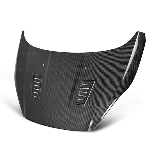 Seibon Carbon Fiber RS Style Hood - 2014-2019 Ford Fiesta