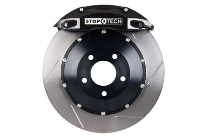 Stoptech ST-40 Big Brake Kit Front 355mm Black Slotted Rotor - 1998-2001 Subaru Impreza 2.5RS