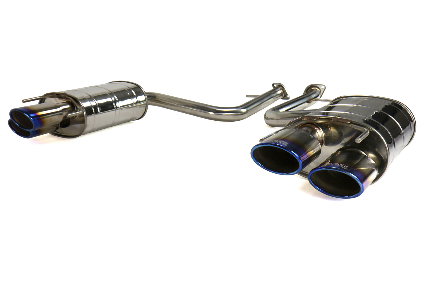 Invidia Q300 Axle Back Exhaust - Titanium Tips - 2015-2017 Lexus RC350 / RC200T