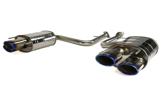 Invidia Q300 Axle Back Exhaust - Titanium Tips - 2015-2017 Lexus RC350 / RC200T