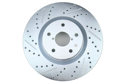 Stoptech C-Tek Sport Drilled and Slotted Rotor Single Front Right - 2005-2017 Subaru STI