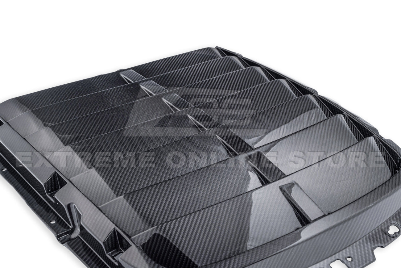 2020-23 Ford Mustang GT500 DRY CARBON FIBER Front Hood Vent
