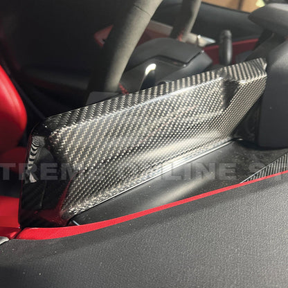 Corvette C8 DRY CARBON FIBER Radio GPS Navigation Screen Cover