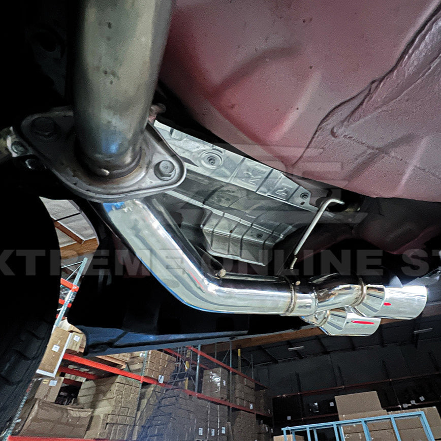 2022-Up Subaru WRX | Axle Back Muffler Delete Single Wall 4" Quad Tips Exhaust