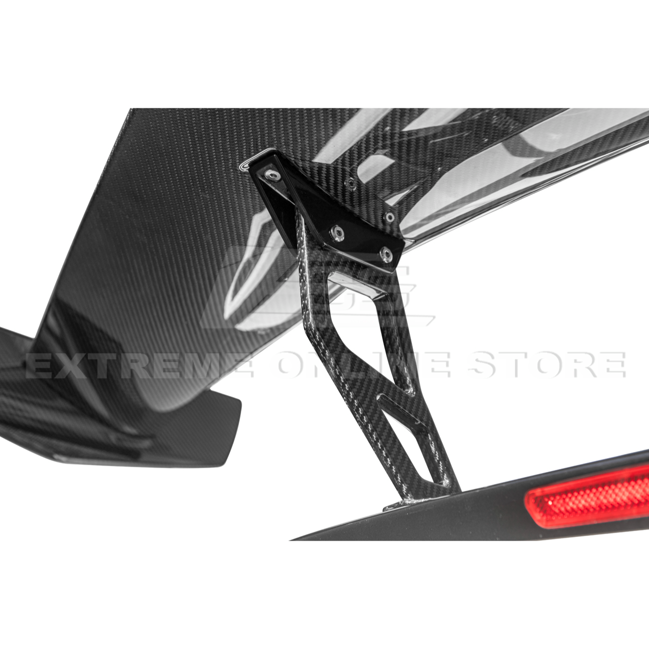 Corvette C7 ZR1 ZTK Conversion Rear Spoiler High Wing With Wing Riser