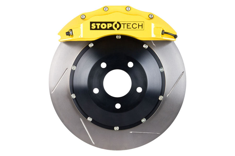 Stoptech ST-60 Big Brake Kit Front 355mm Yellow Slotted Rotors - 2004 Subaru STI