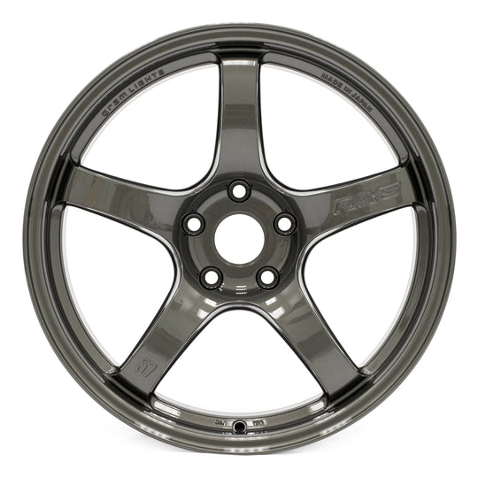 Rays Gram Lights 57CR HS Gunmetallic 18x9.5 +38mm 5x100 (Single Wheel) - 2013-2024 Subaru BRZ / Scion FR-S / Toyota GR86 / 2014-2018 Subaru Forester