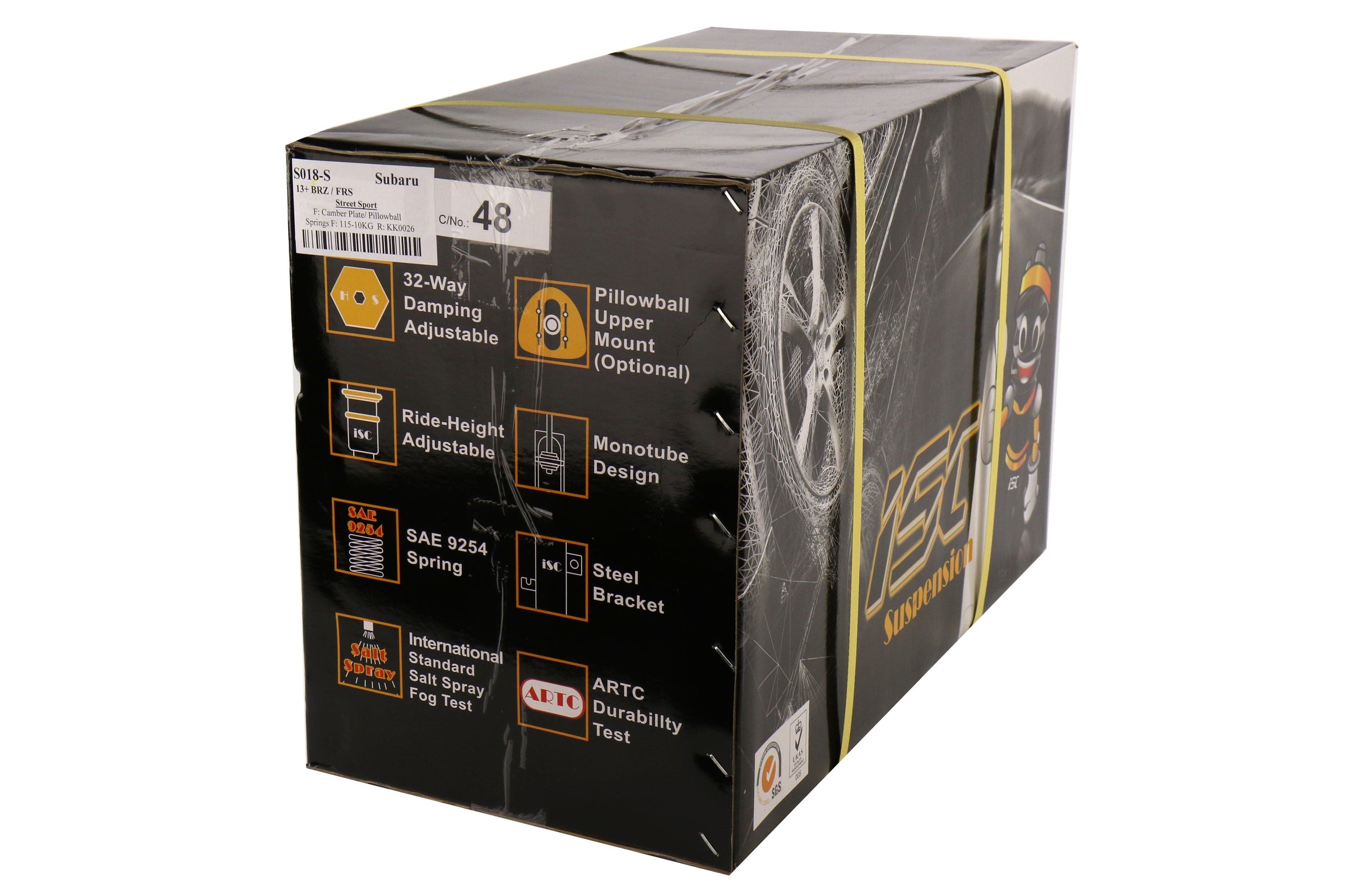 ISC Suspension N1 Street Sport Coilovers - 2013-2021 Scion FR-S / Subaru BRZ / Toyota 86