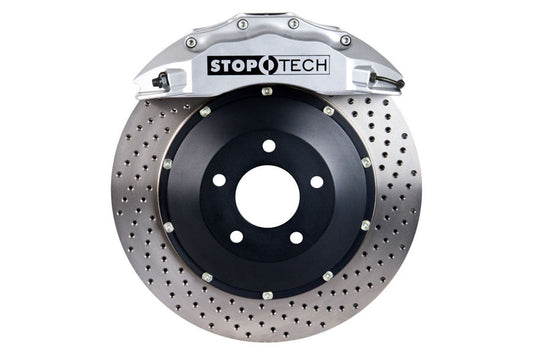 Stoptech ST-60 Big Brake Kit Front 355mm Silver Drilled Rotors - 2005-2017 Subaru STI