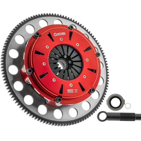 Action Clutch 01-07 Mitsubishi Lancer Evo 7-9 2.0L (4G63) T AWD 8.5in Twin Disc Race Clutch w/FW