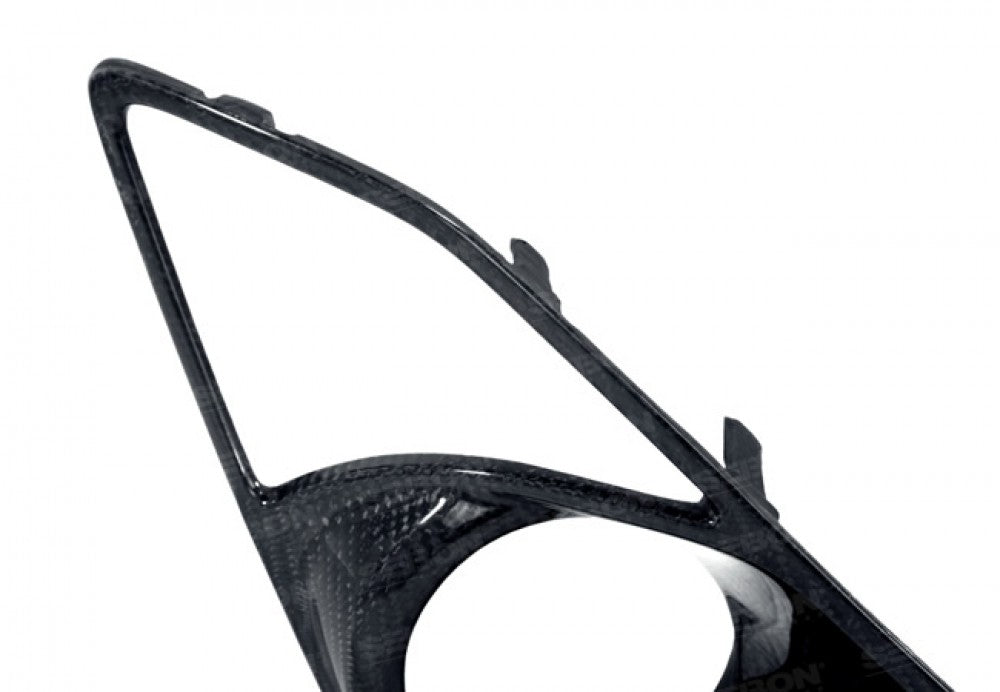 Seibon Carbon Fiber Fog Light Surrounds Pair - 2013-2016 Scion FR-S / 2013-2020 Subaru BRZ / 2017-2019 Toyota 86