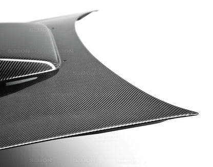 Seibon Carbon Fiber CWII Style Hood - 2006-2007 Subaru WRX / STI