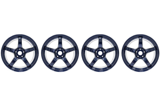 Rays Gram Lights 57CR Eternal Blue 18x9.5 +38mm 5x114.3 (Single Wheel) - 2015-2024 Subaru WRX / 2015-2021 STI / 2019-2024 Forester