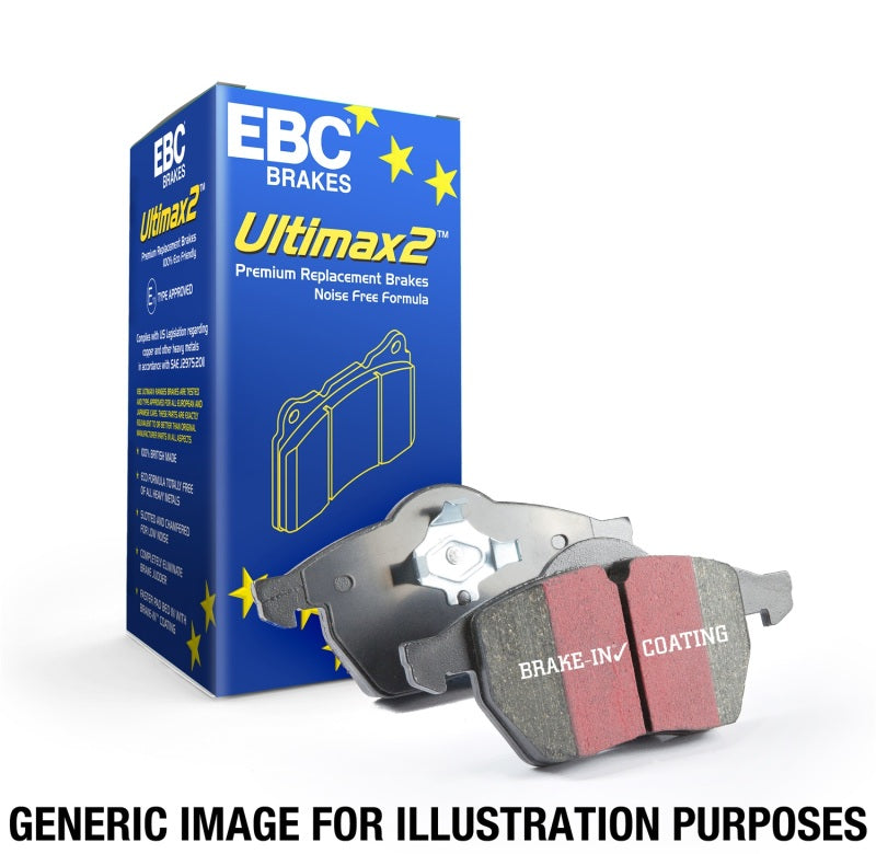 EBC 04-08 Acura TL 3.2 (Manual)(Brembo) Ultimax2 Front Brake Pads