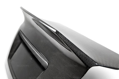 Seibon Carbon Fiber C Style Trunk - 2015-2021 Subaru WRX / STI
